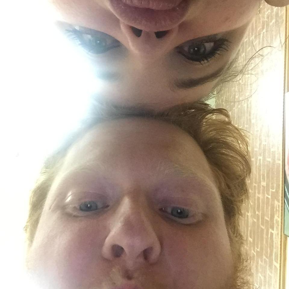 Our first lunch together