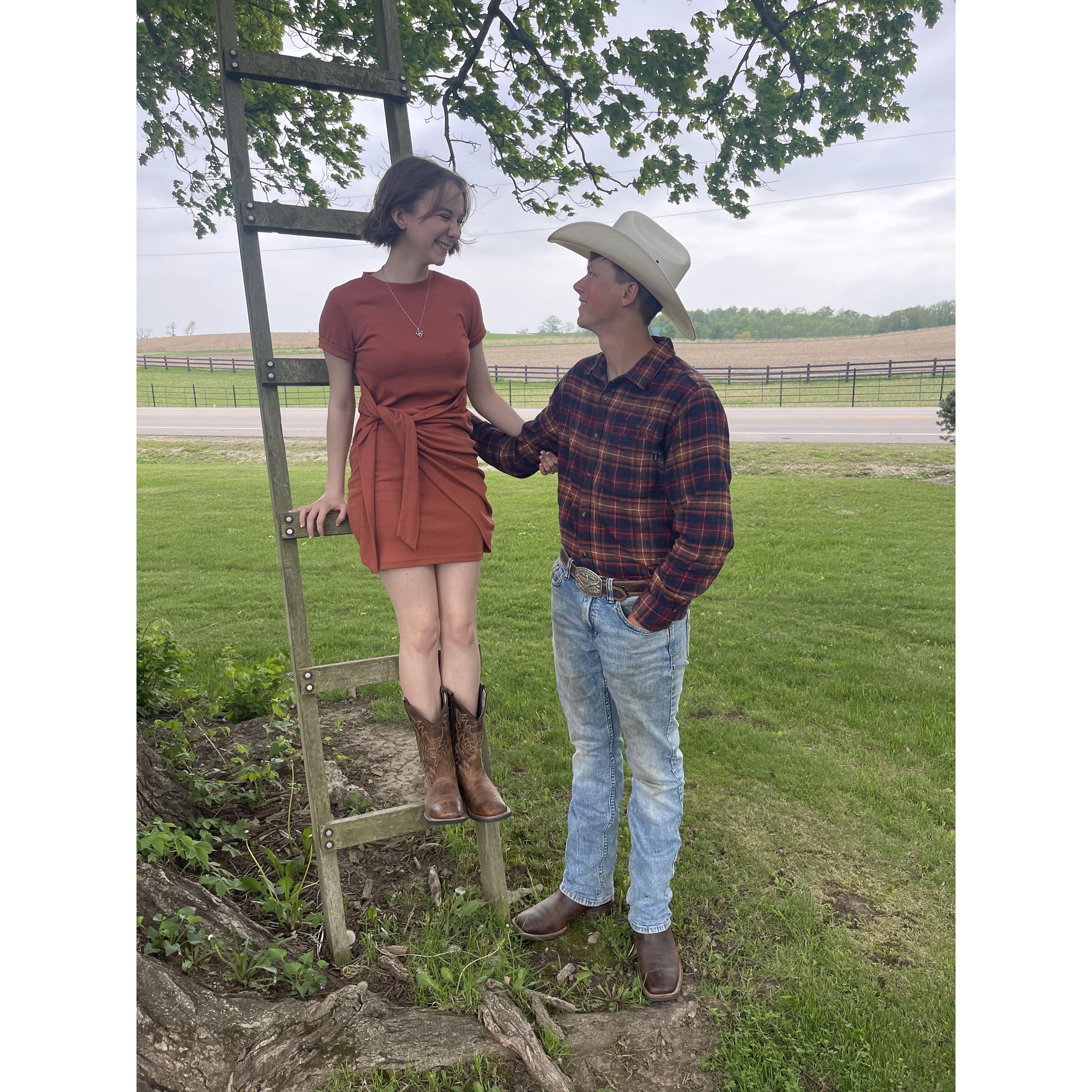 I am finally taller than you