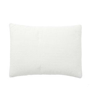 Honeycomb Cotton Sham SKU: 8166073 (Standard Size, White)