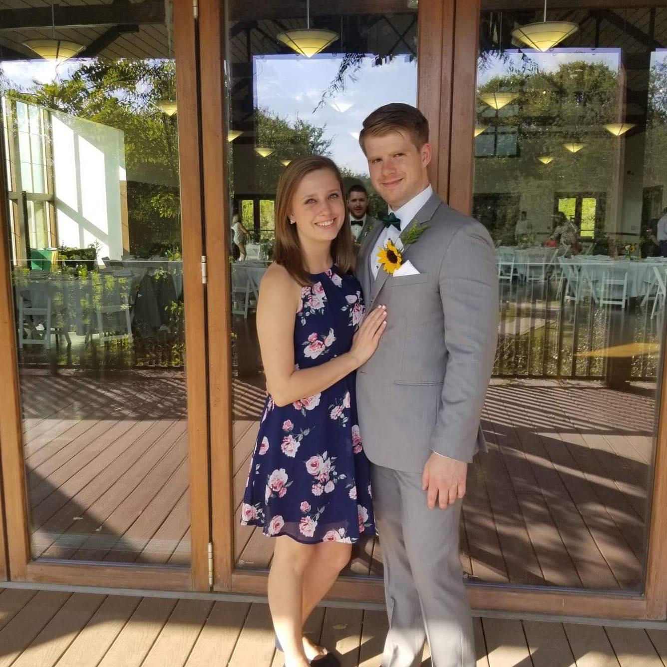 Celebrating Jacob and Angela's Wedding.