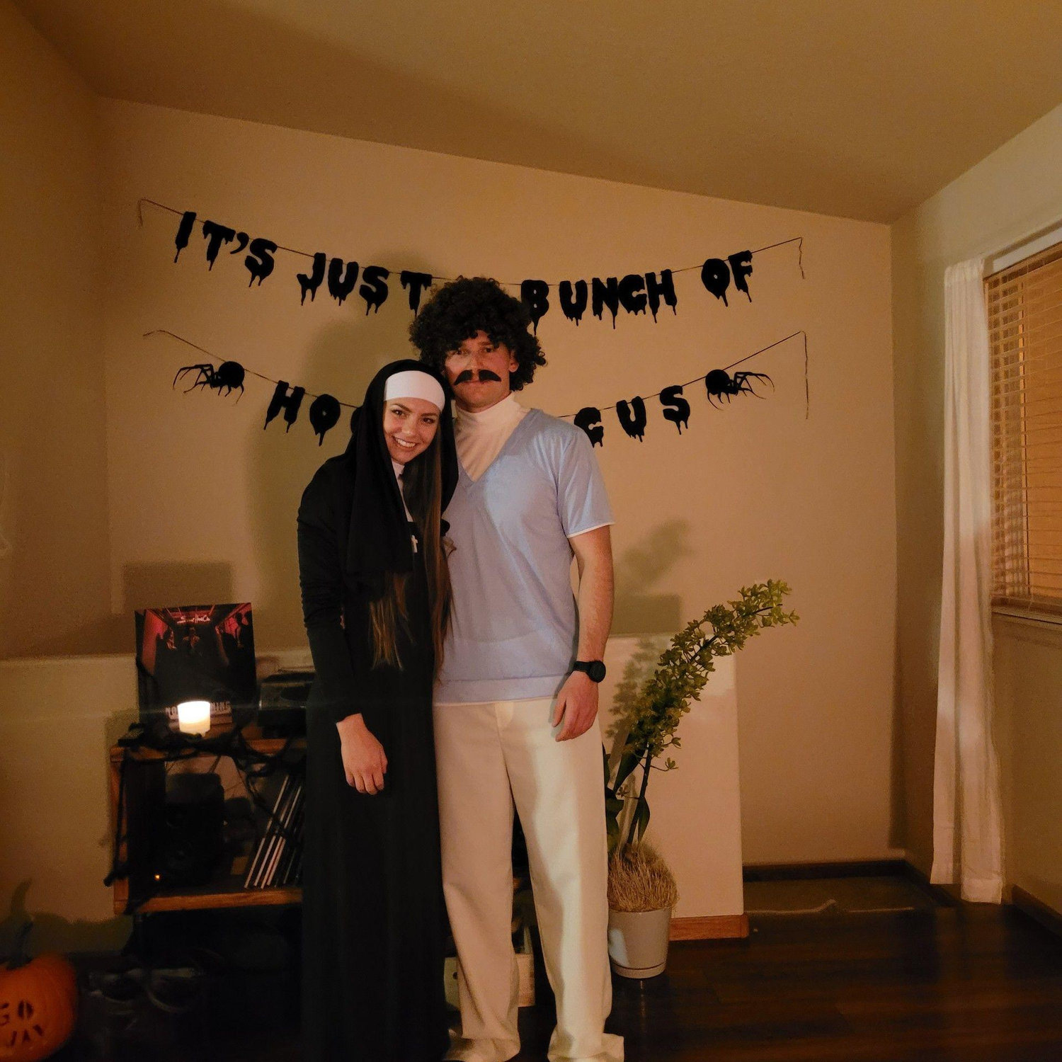 We loved these Nacho Libre & Nun costumes for Halloween!