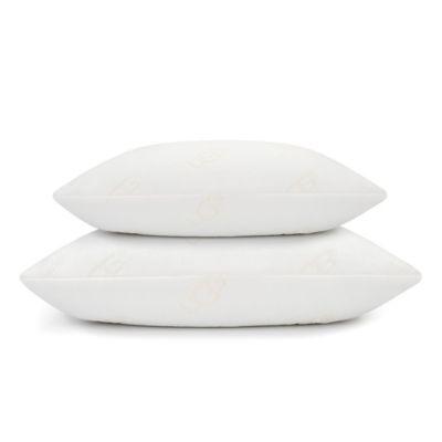 UGG® Back/Stomach Sleeper Standard/Queen Bed Pillow with Tencel Knit Cover