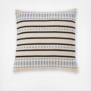 NY Stripe & Stitch Pillow