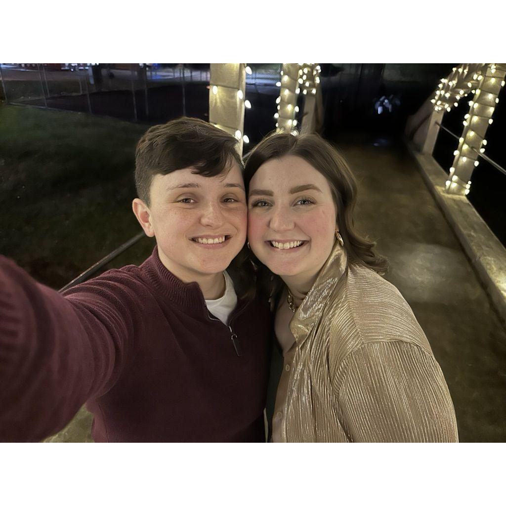 The first Christmas spent living together!