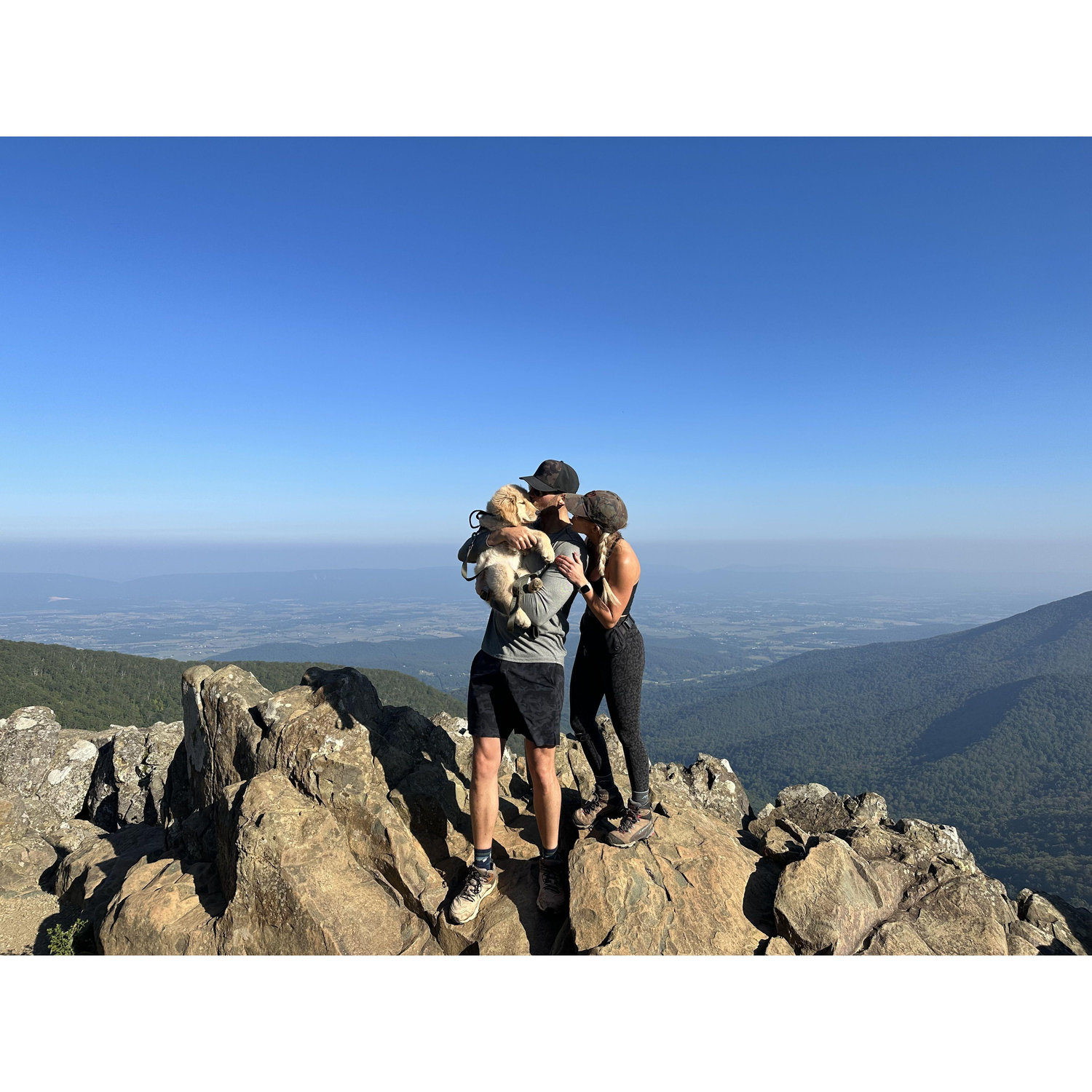 Our first hike in Shenandoah with Kevin!