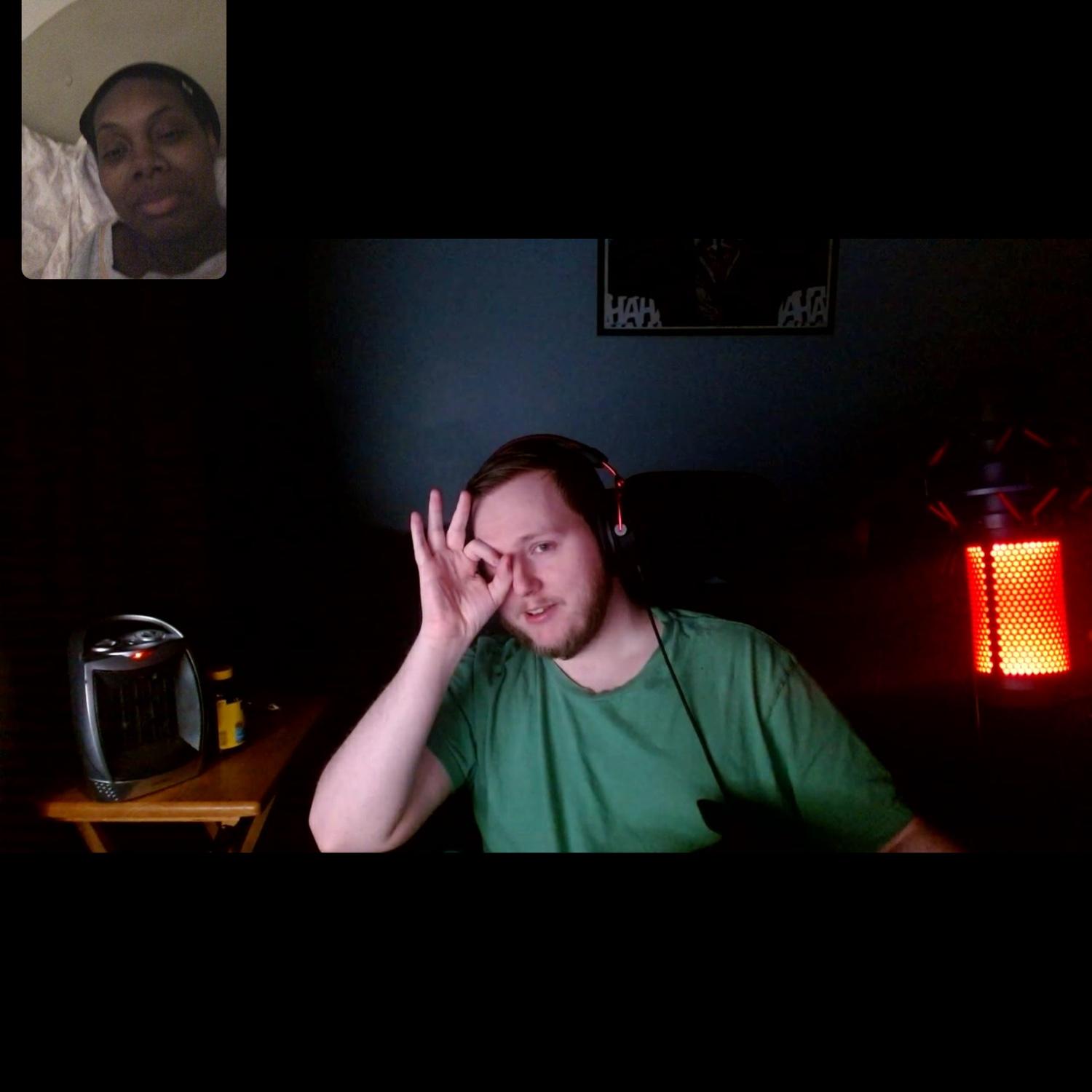 We met online and this is how we got to know each other!