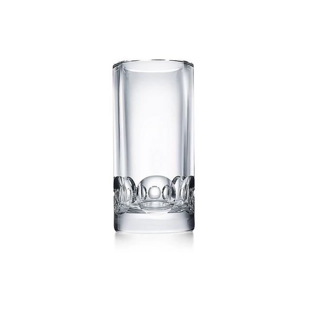 Tiffany Pearl Cut Vase in Mouth-blown Crystal Glass