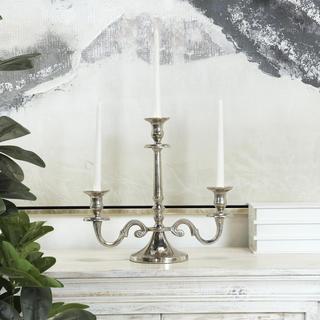 Scroll Aluminum Decorative Candel Holder