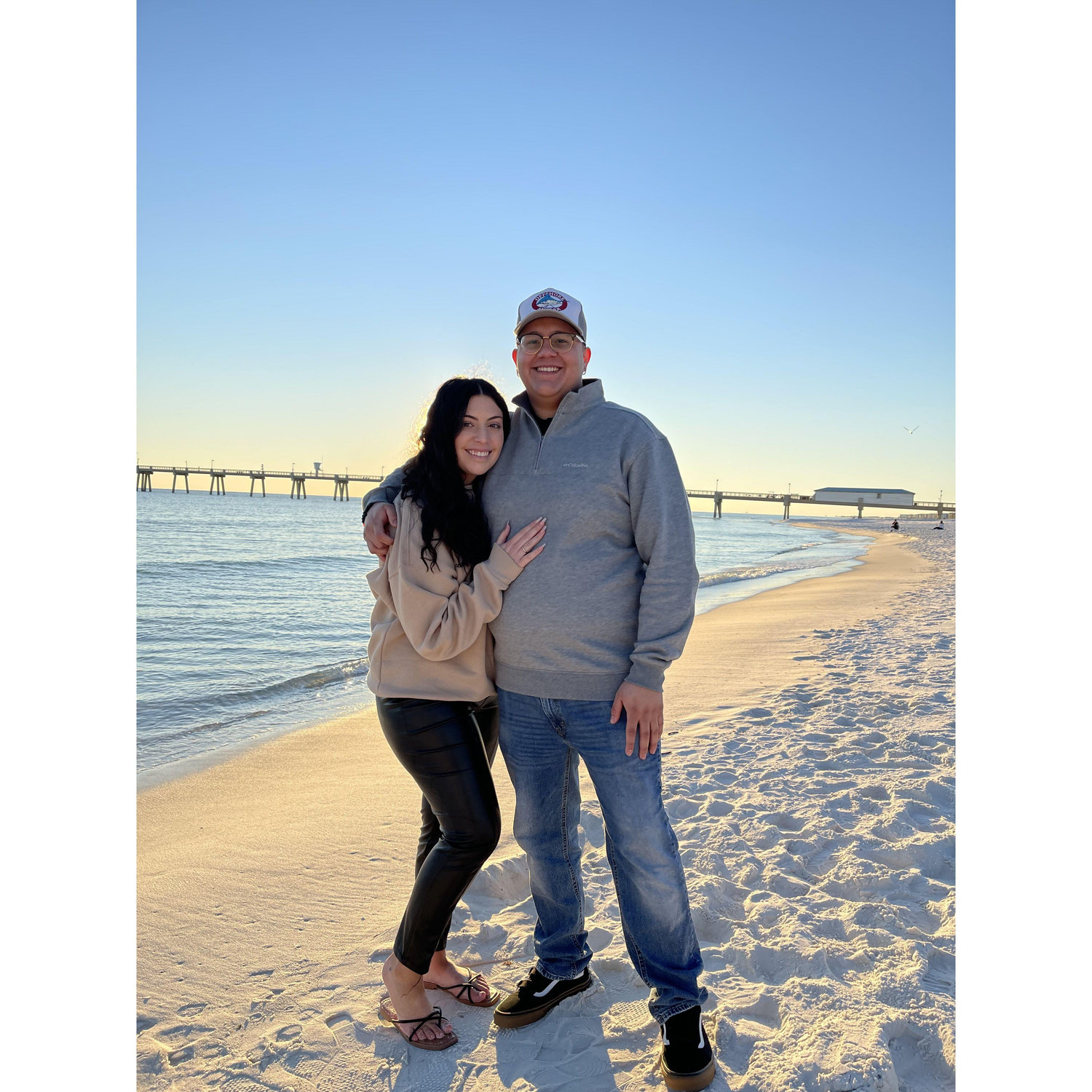 First trip out of state together.