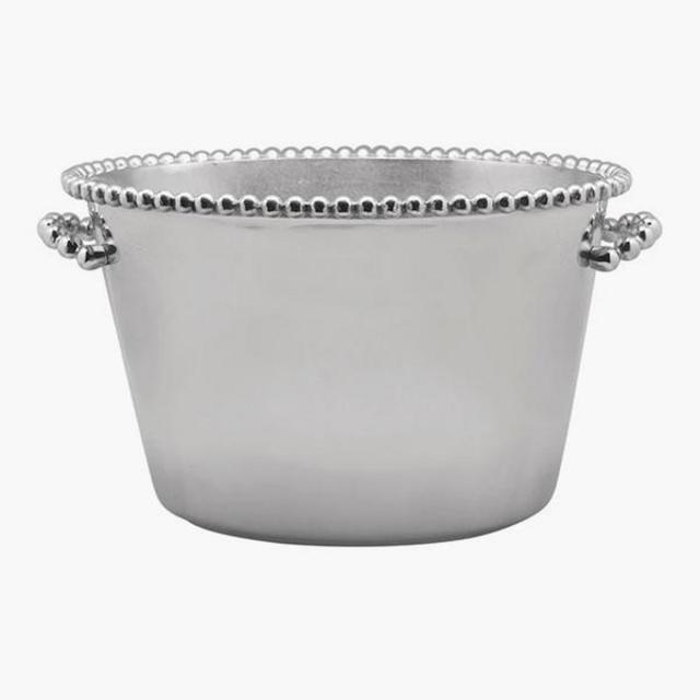 Pearled Medium Ice Bucket
