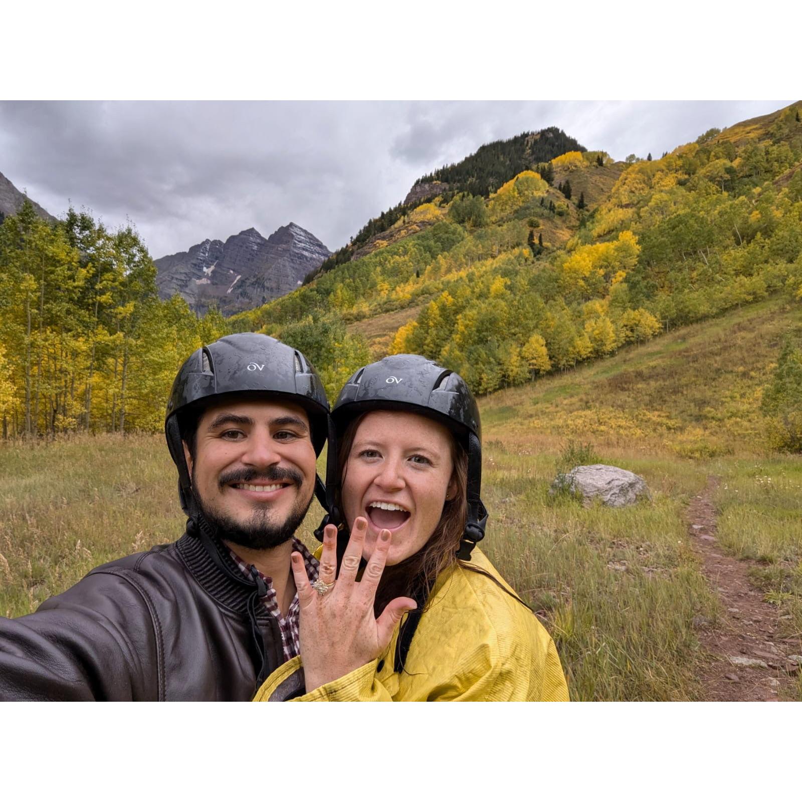 I said yes!