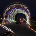 Portland International Raceway Winter Wonderland Lights