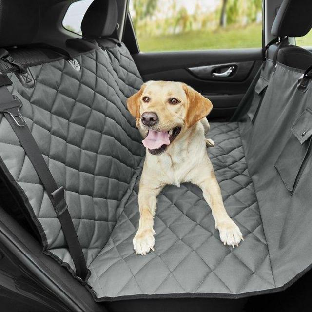 FRISCO Quilted Water Resistant Hammock Car Seat Cover, Regular