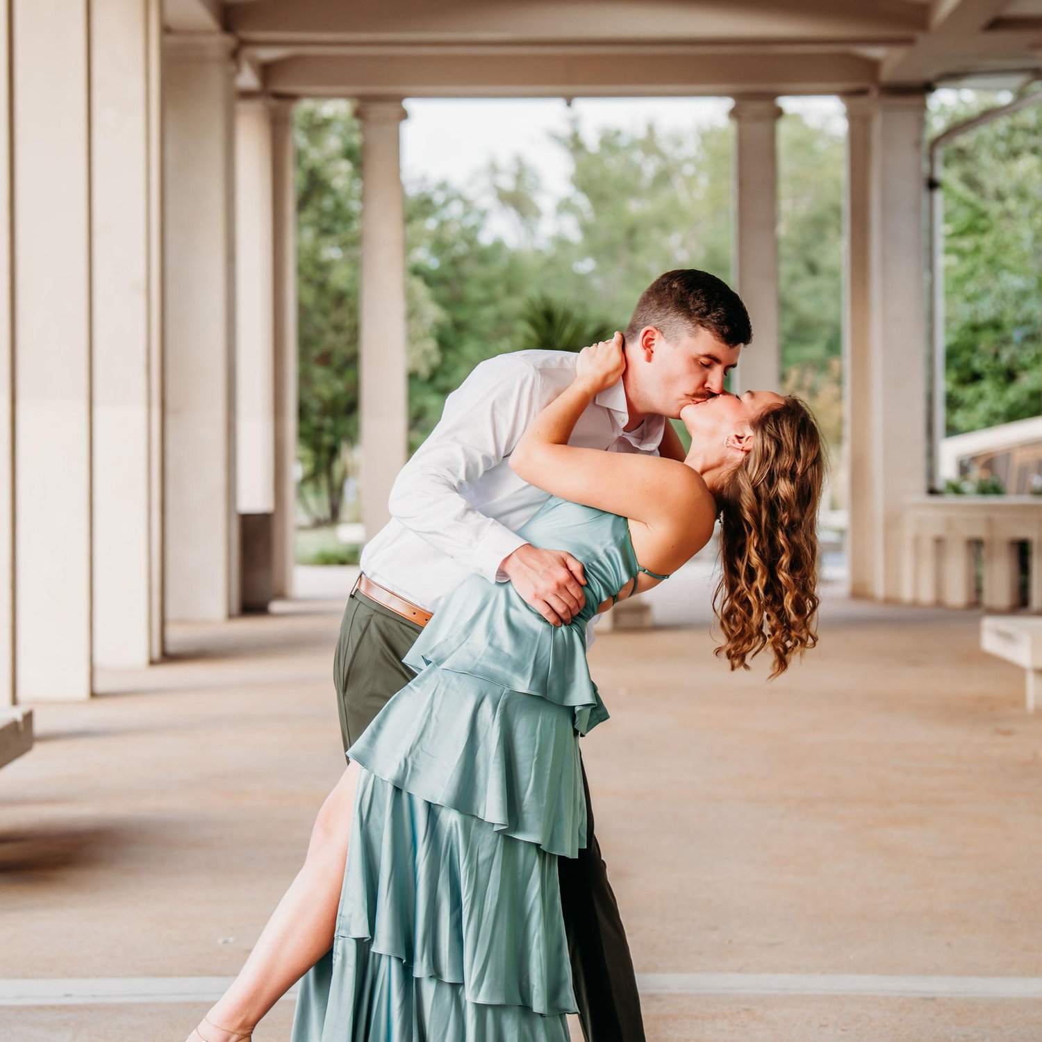 Engagment Photos at the Muny