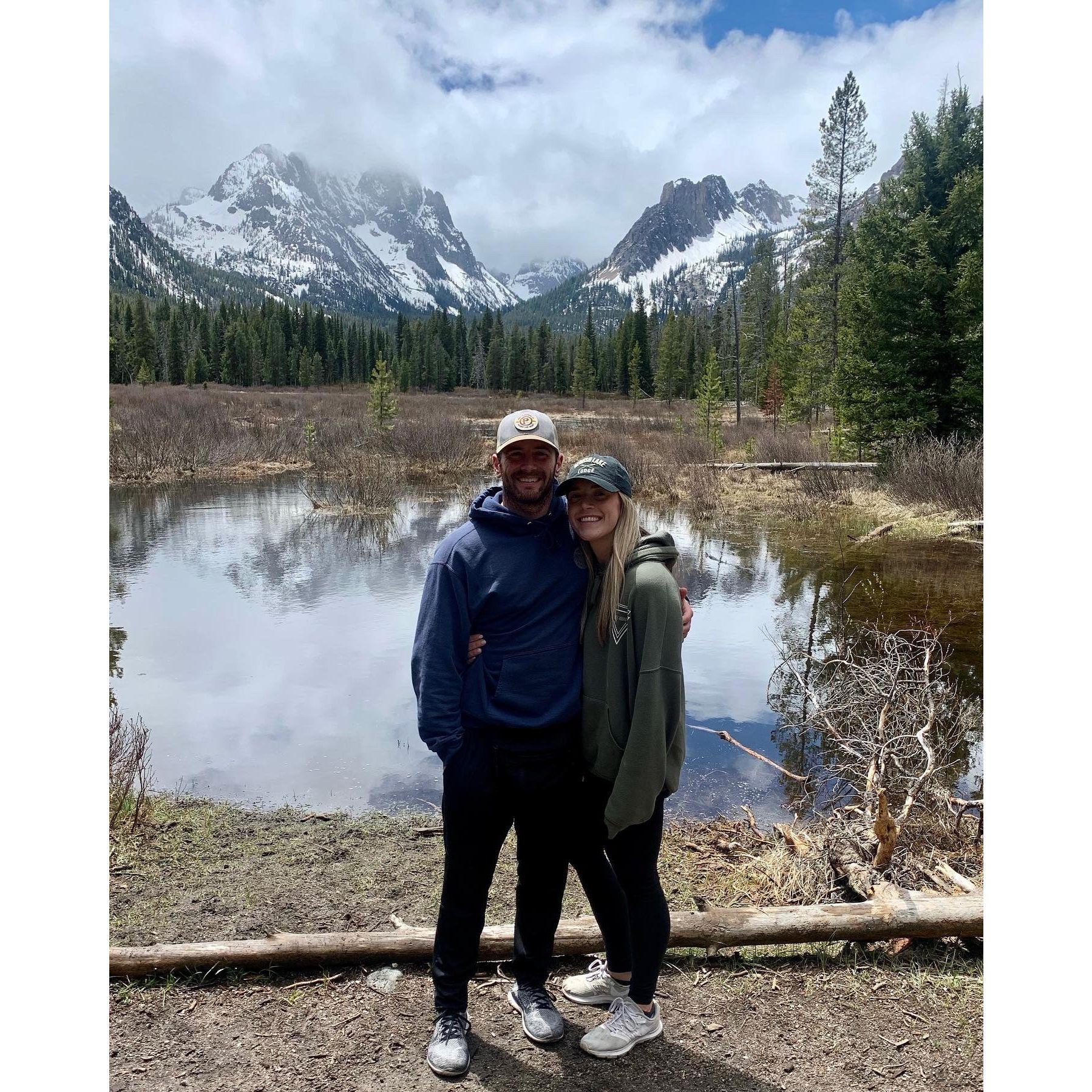 our first trip together! Jacob took Kaylee up to the Sawtooths to spend the weekend with his family. Lucky for all of us, we get along great!