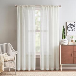 Antigua Window Curtain Panel, Set of 2