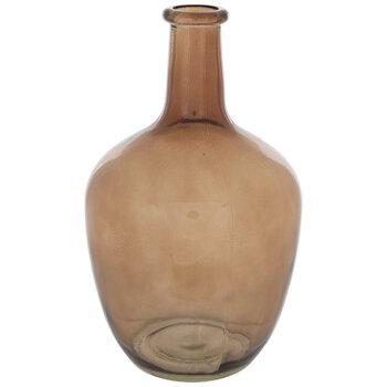Brown Glass Vase