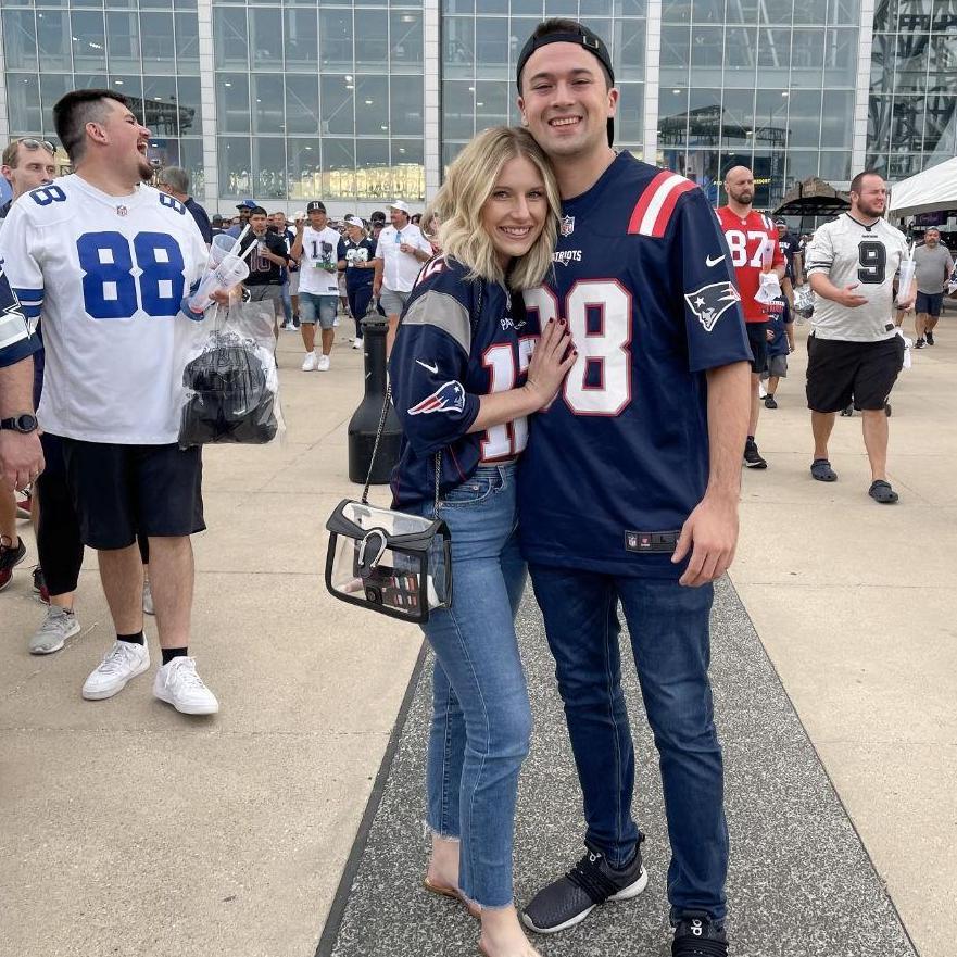 Our first NFL game together!!!