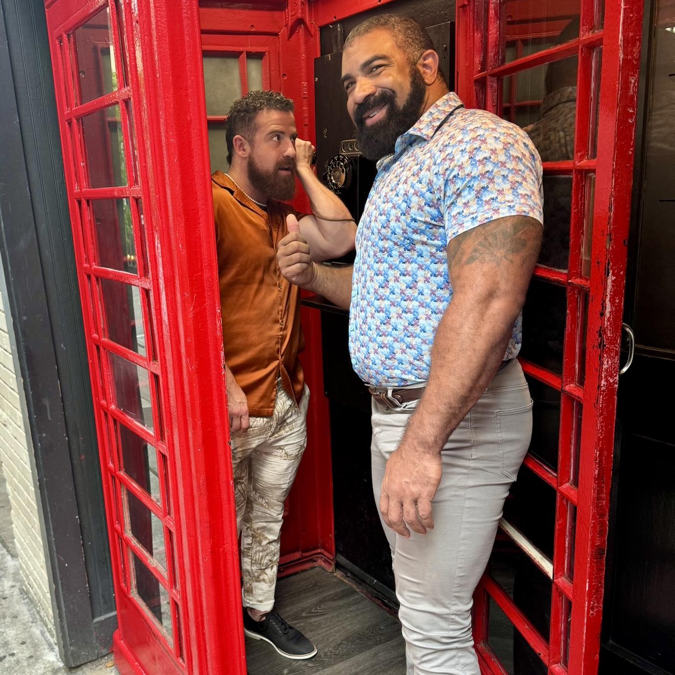 Hello?  Red Phone Booth Speak Easy - 7/2024