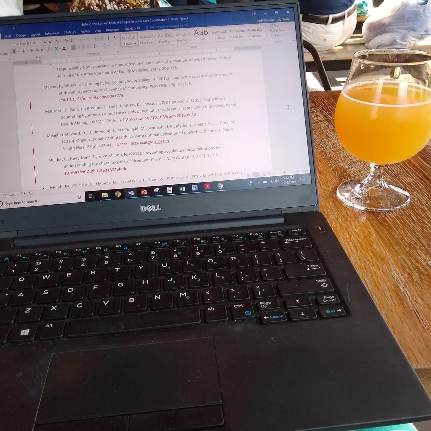 Happy hour when getting yor Phd