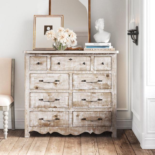 Lyra 9 Drawer Double Dresser