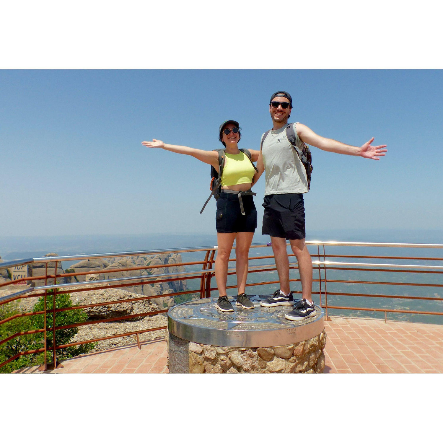Hiking Montserrat in Barcelona, Spain 2023