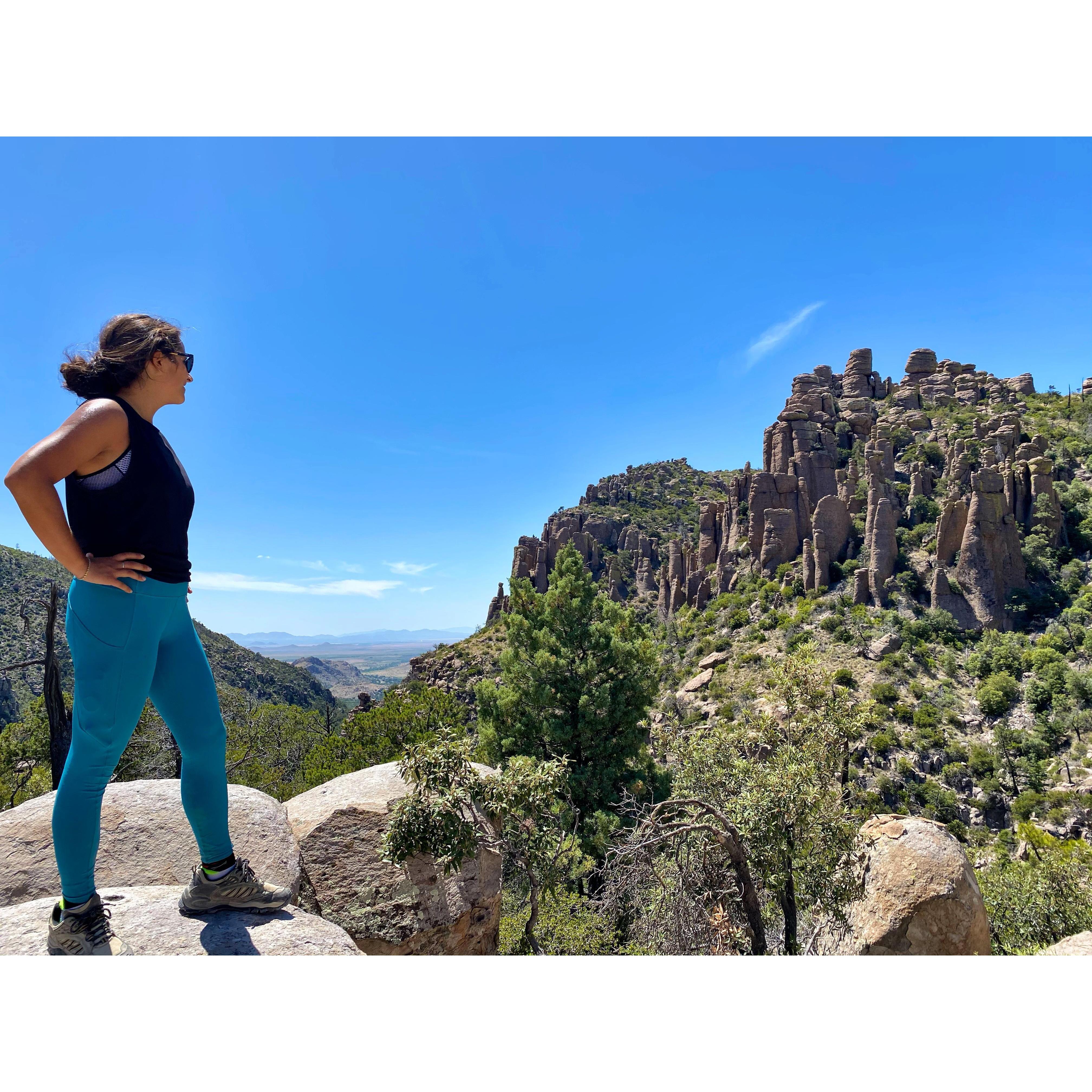 First Stop! Chiricahua National Monument, a local Tucson day-trip