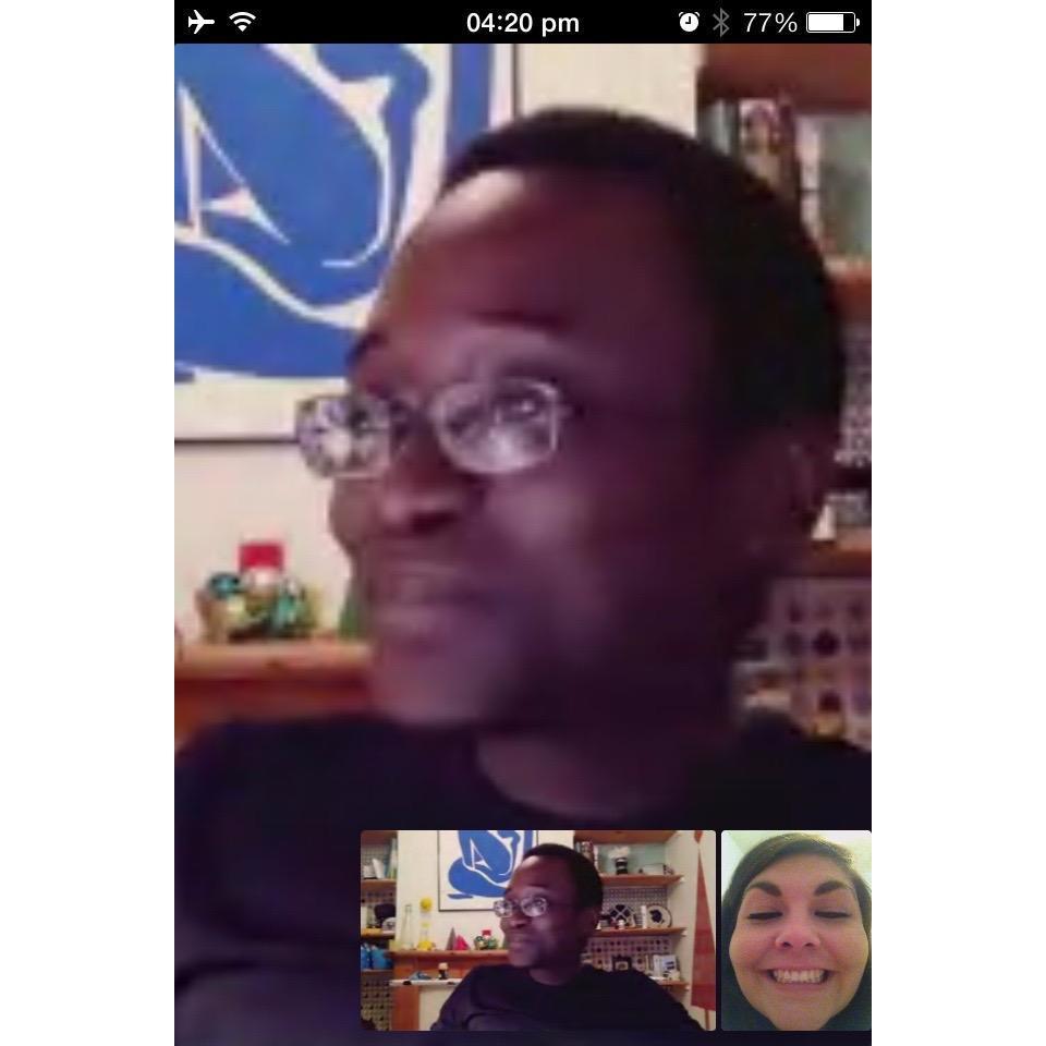 This is what long-distance looks like!
