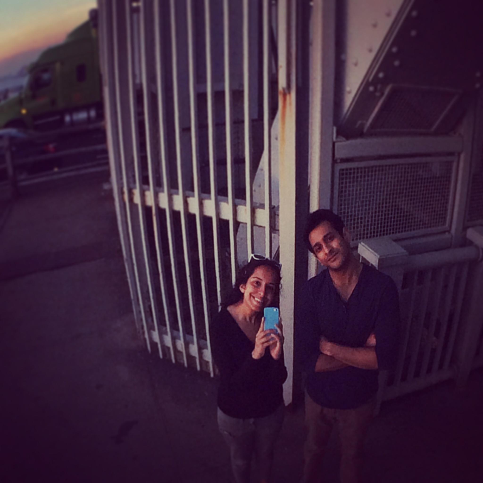 Traversing the GWB together -- the first time