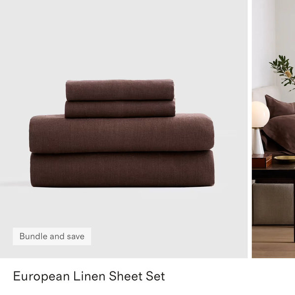 European Linen Sheet Set - King