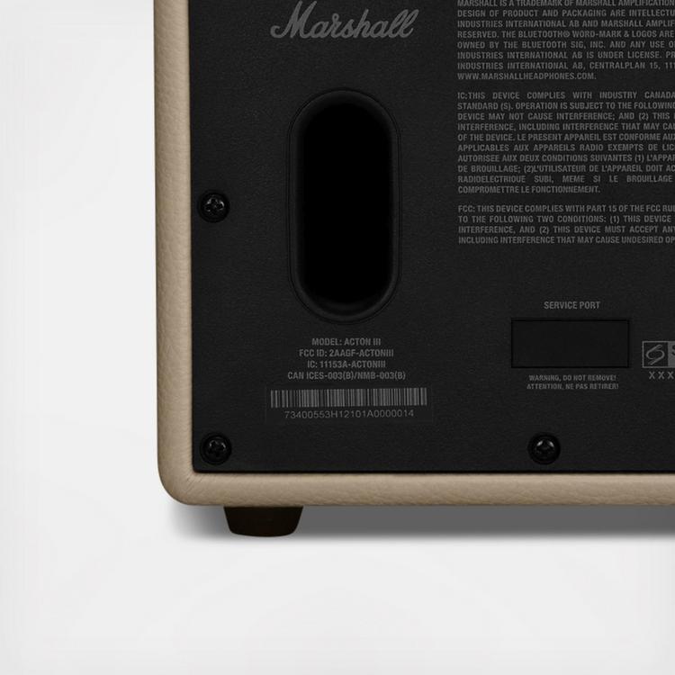 Marshall, Acton III Bluetooth Speaker | Zola