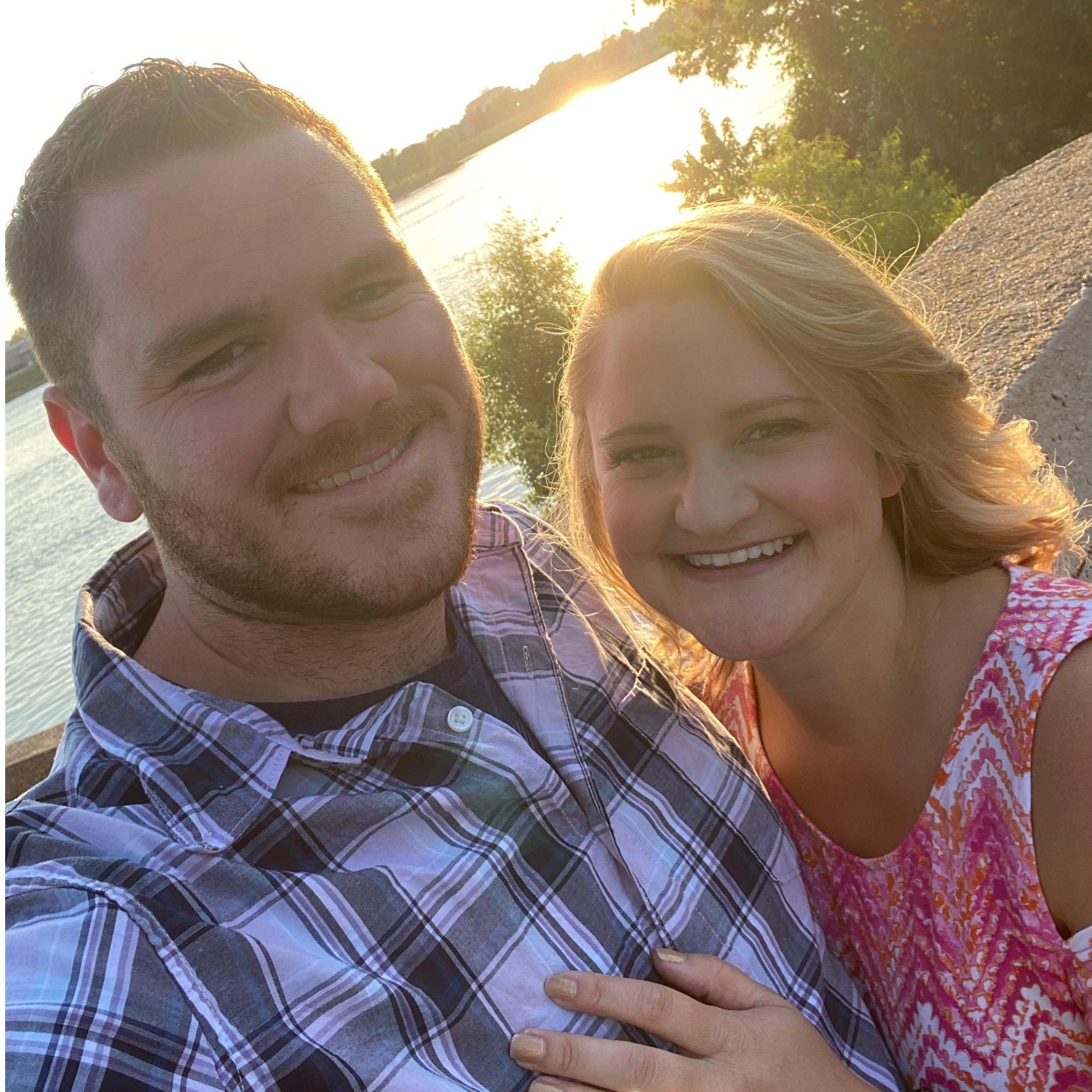 On an Ice Cream date, we got take out and went to the park May 2020