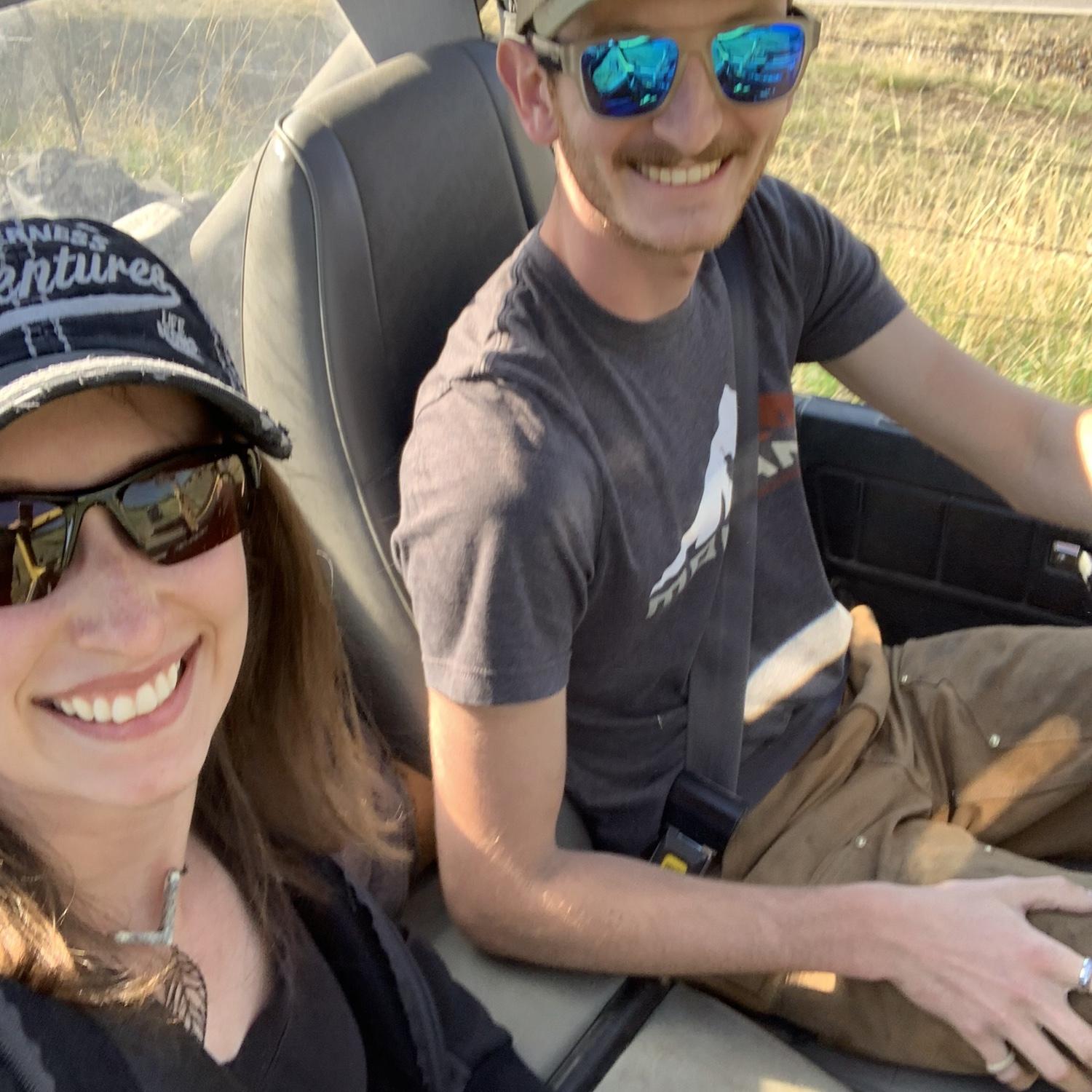 Jeep ride up at the Line Ranch. May 2021