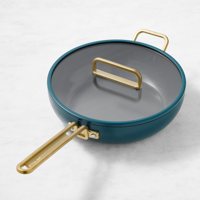 GreenPan Stanley Tucci™ Ceramic Nonstick Stanley Pan, 4 1/2-Qt., Venetian Teal