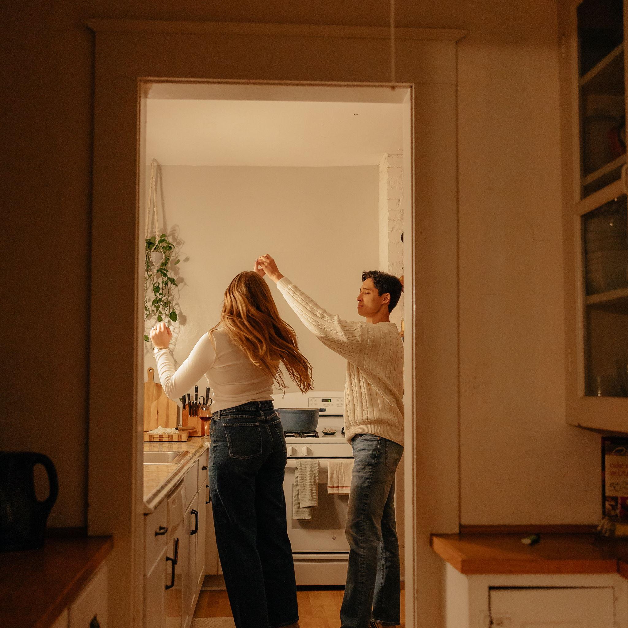 From our engagement shoot | Emma's Apartment | October 2025