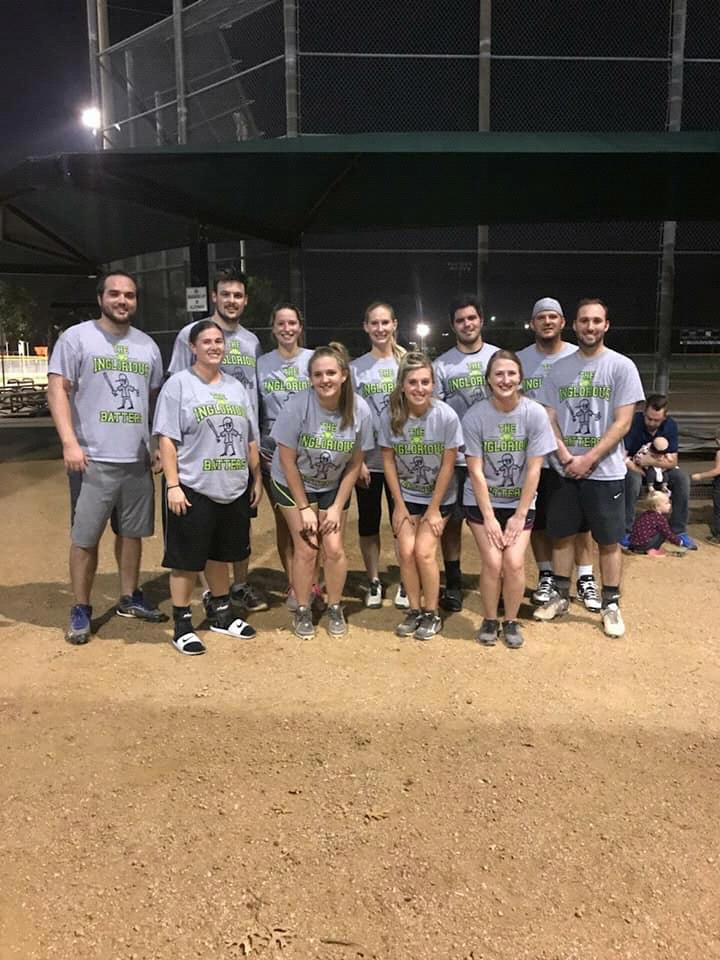 First season playing softball with the Fam
