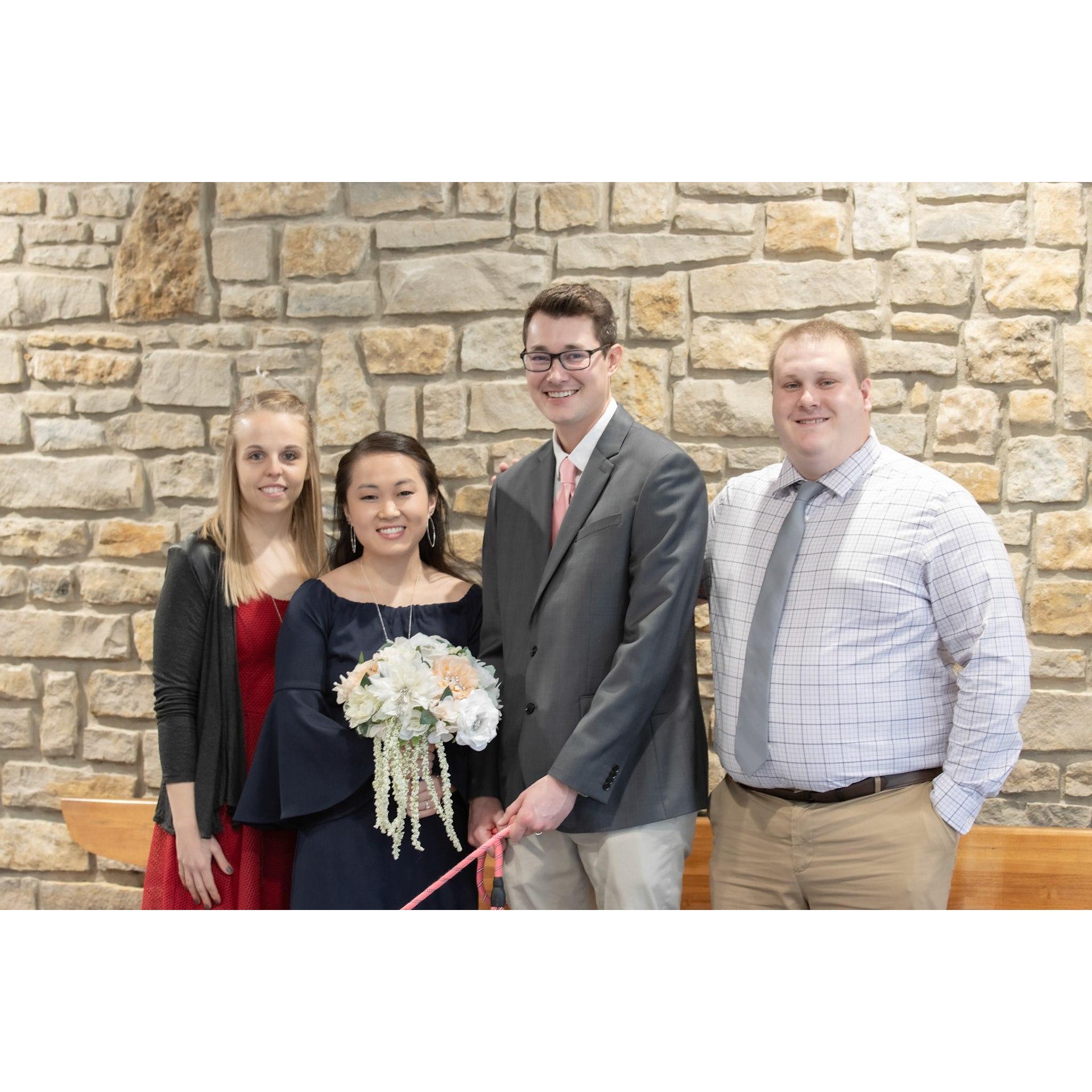 Our Wedding + Kyle and Michelle.
March 21, 2020
