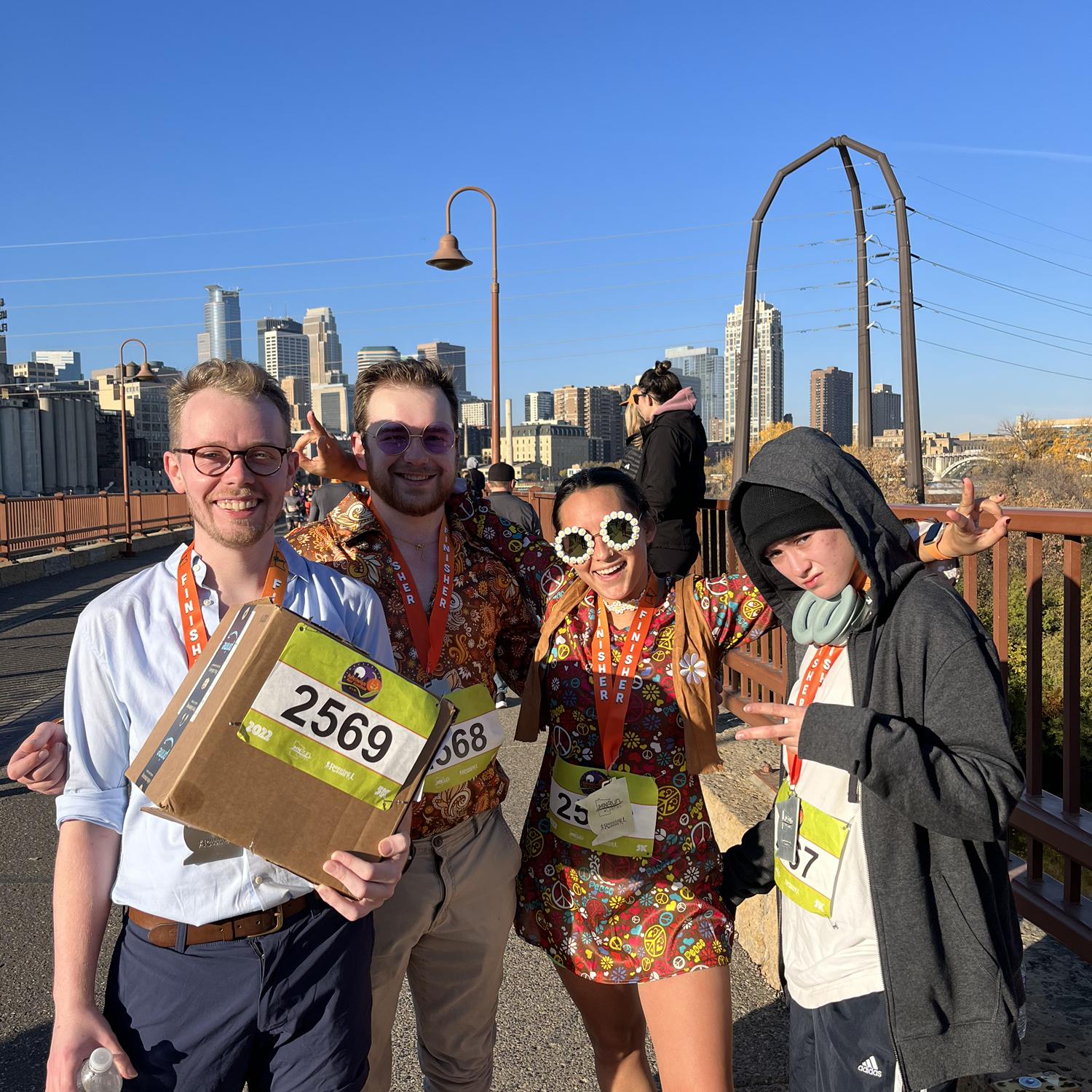 Halloween 5k ft. a mailman, two hippies, and eminem