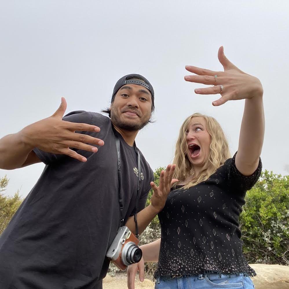 We're engaged! (Carpinteria, CA) — July 11, 2020