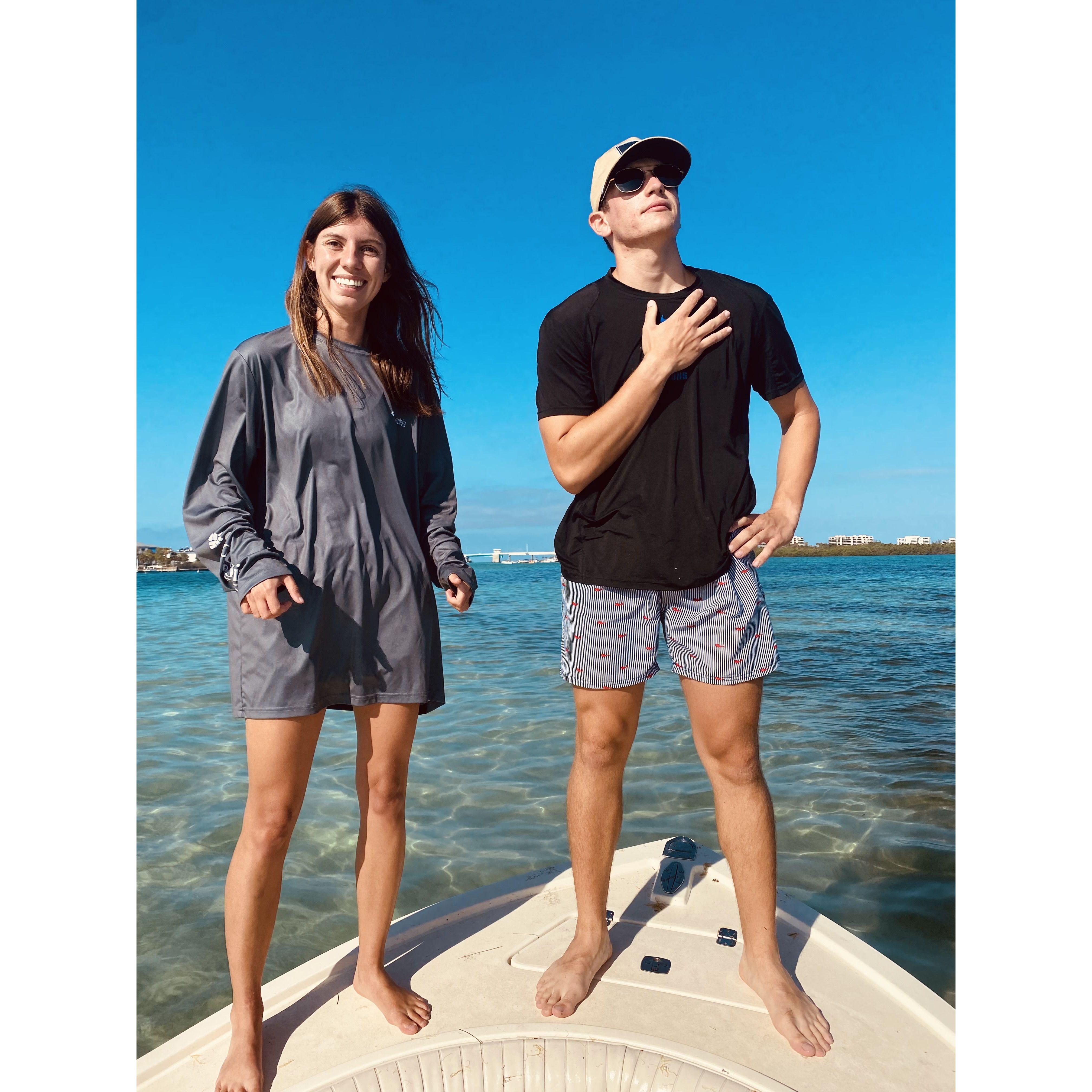 Mia quickly discovered that Nate has a flair for the dramatic