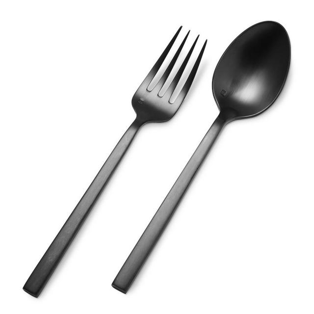 Fortessa Arezzo Brushed Black Serving Set