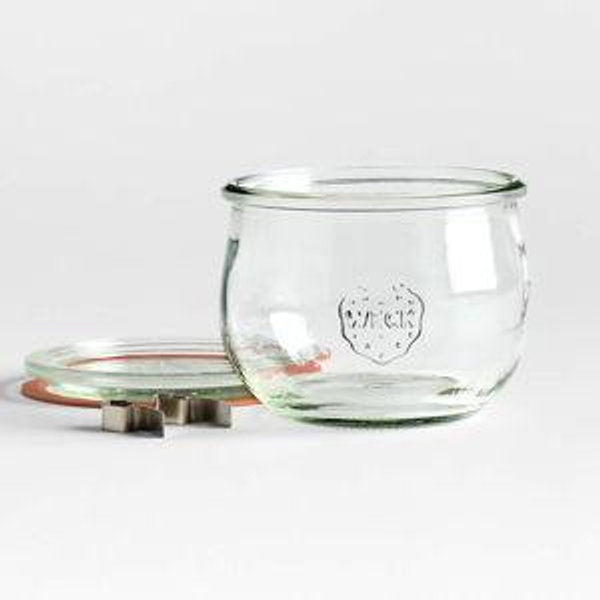 744 - 1/2 L Tulip Jar (Set of 6) - Weck Jars