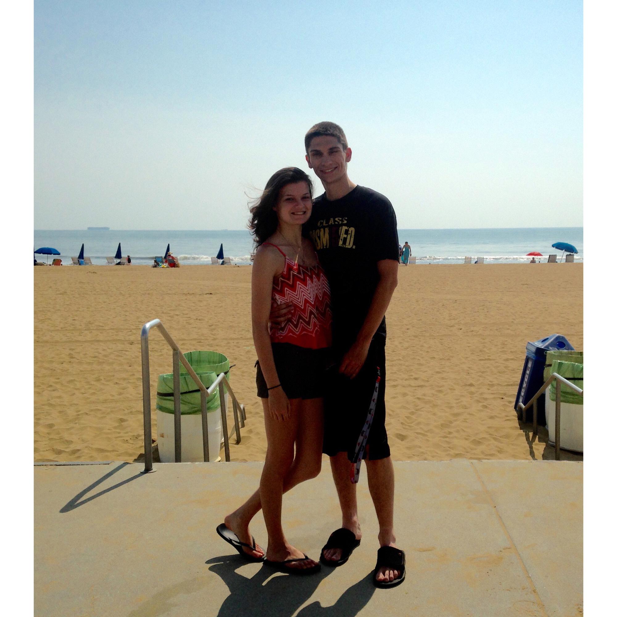 Ryan’s senior trip to Virginia Beach