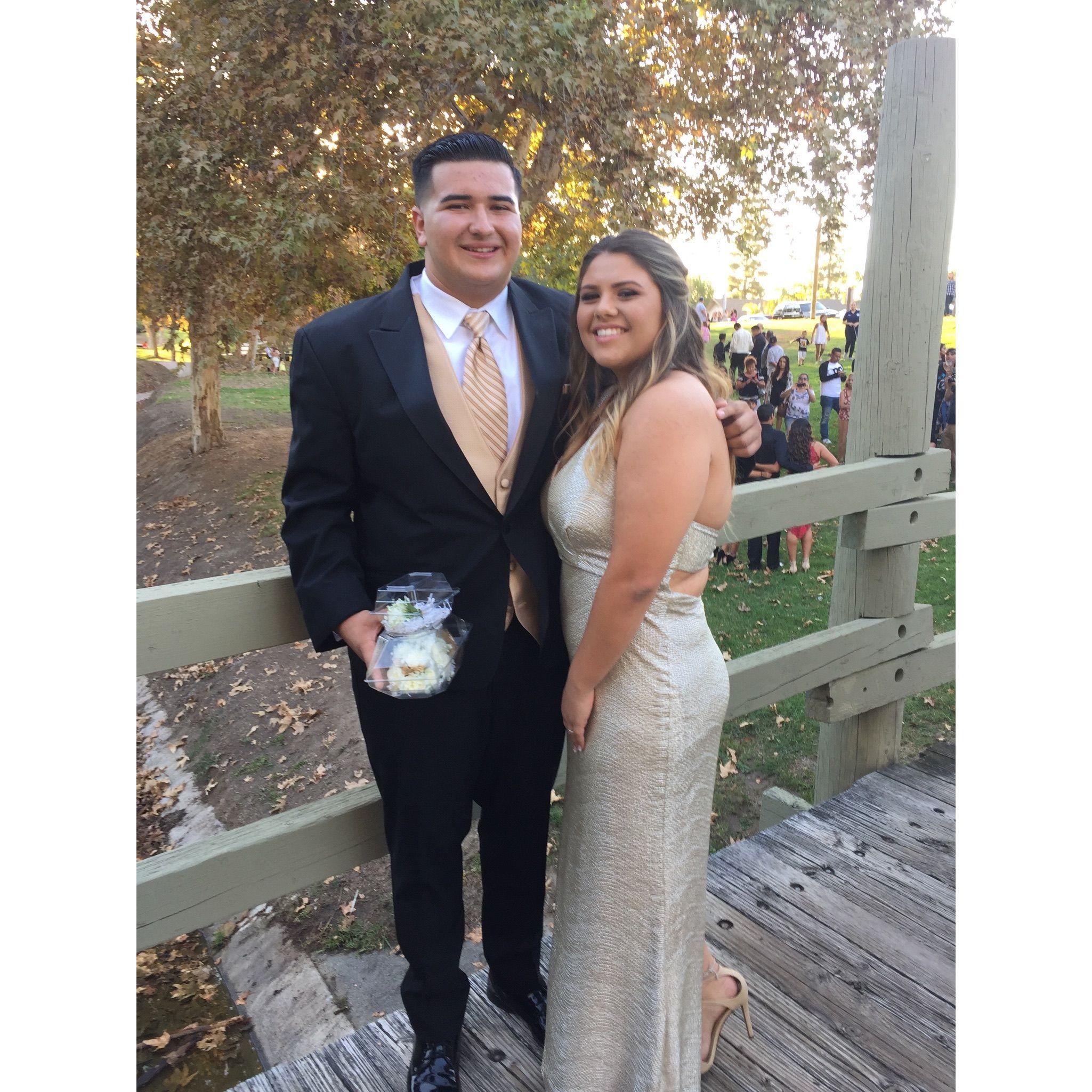 Our first dance together- Homecoming 2016