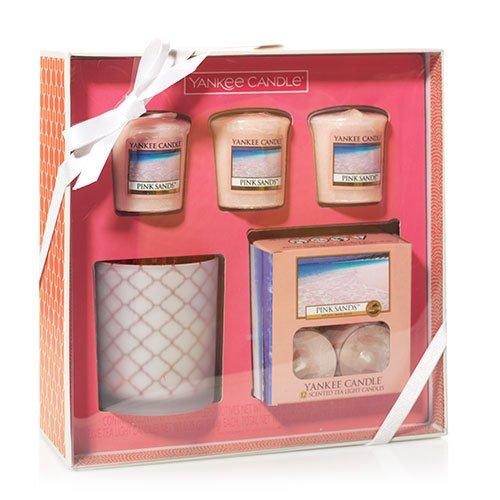 Yankee Candle Pink Sands Tea Light And Votive Candles Boxed Gift Set Gift Set