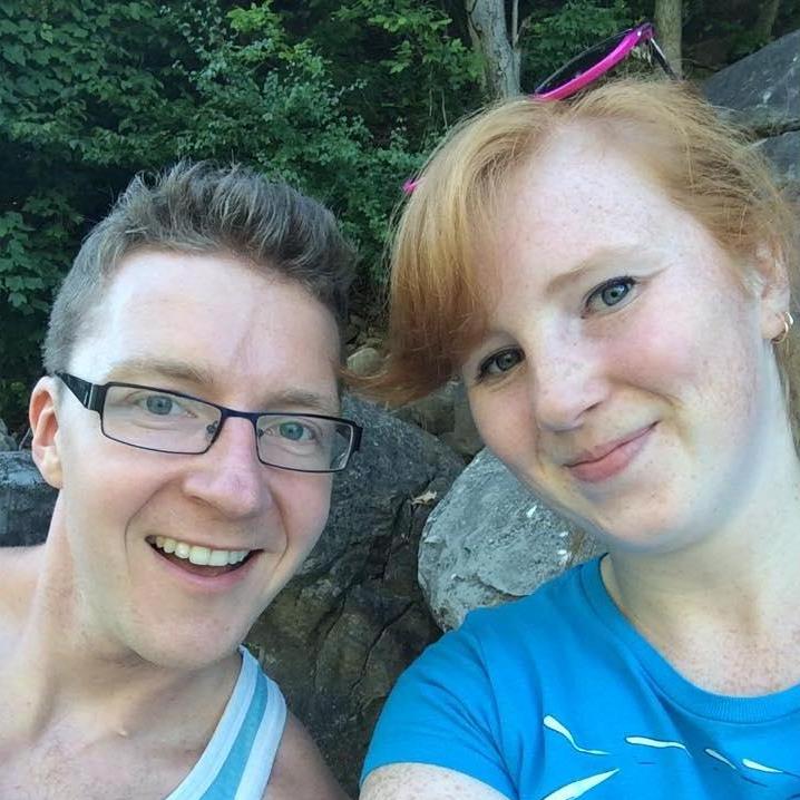 Our 3rd Year Anniversary! Had a wonderful hike and picnic at the bottom of the Niagara Gorge.