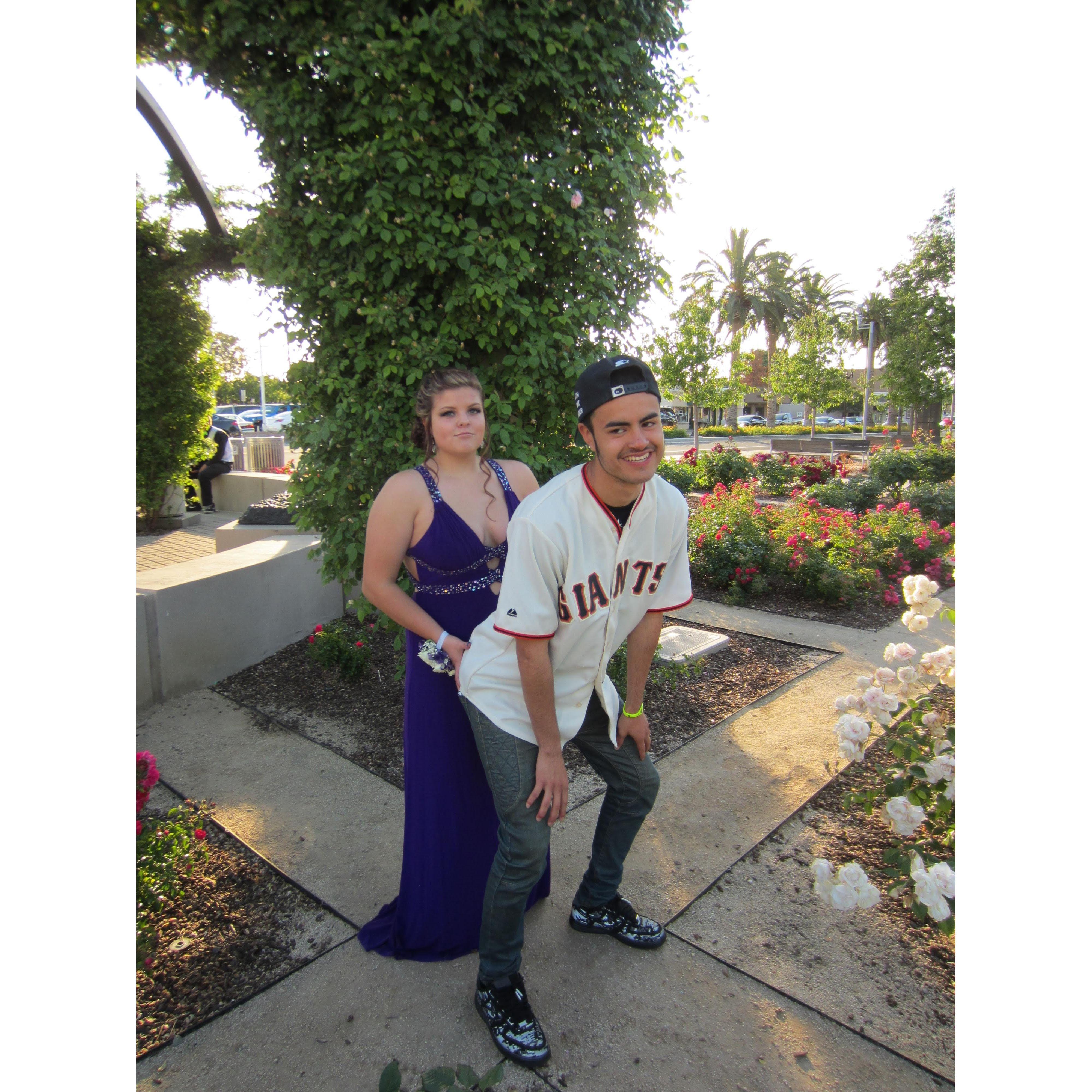 April 26, 2015 | Anthony & Baylee best friends.. little did we know!