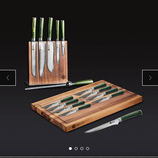 Kitchen Knife Sets (17 piece mega cutlery bundle)