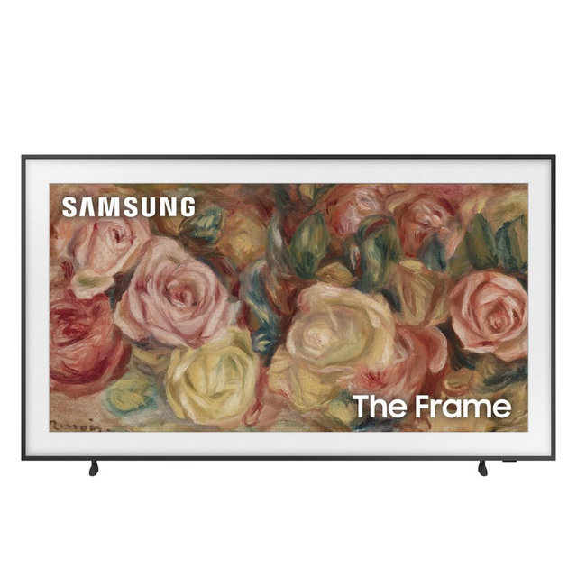 Samsung - 75” Class LS03D The Frame Series QLED 4K with Anti-Reflection and Slim Fit Wall Mount Included (2024)