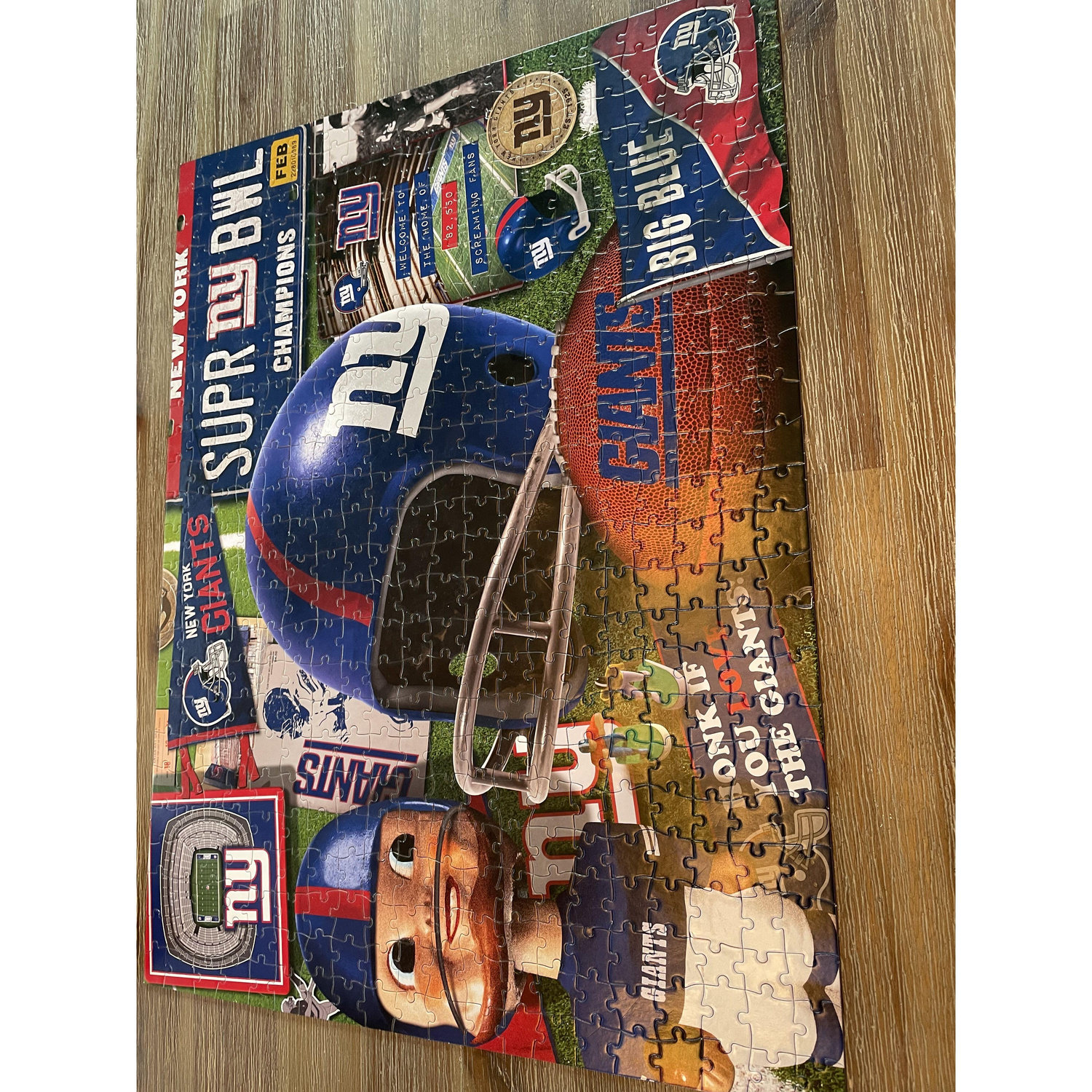 Fun nerdy fact… we take photos once we finish every single puzzle and also high five each other. It’s our ritual